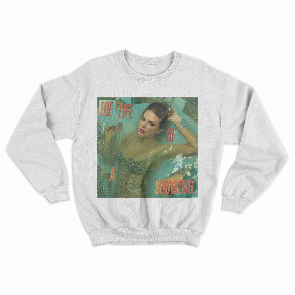 (NEW 100%) The Life of a Showgirl - Taylor Swift Crewneck Sweatshirt